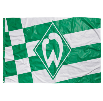 Werder Bremen - Hissfahne kl. Raute 180x120 cm